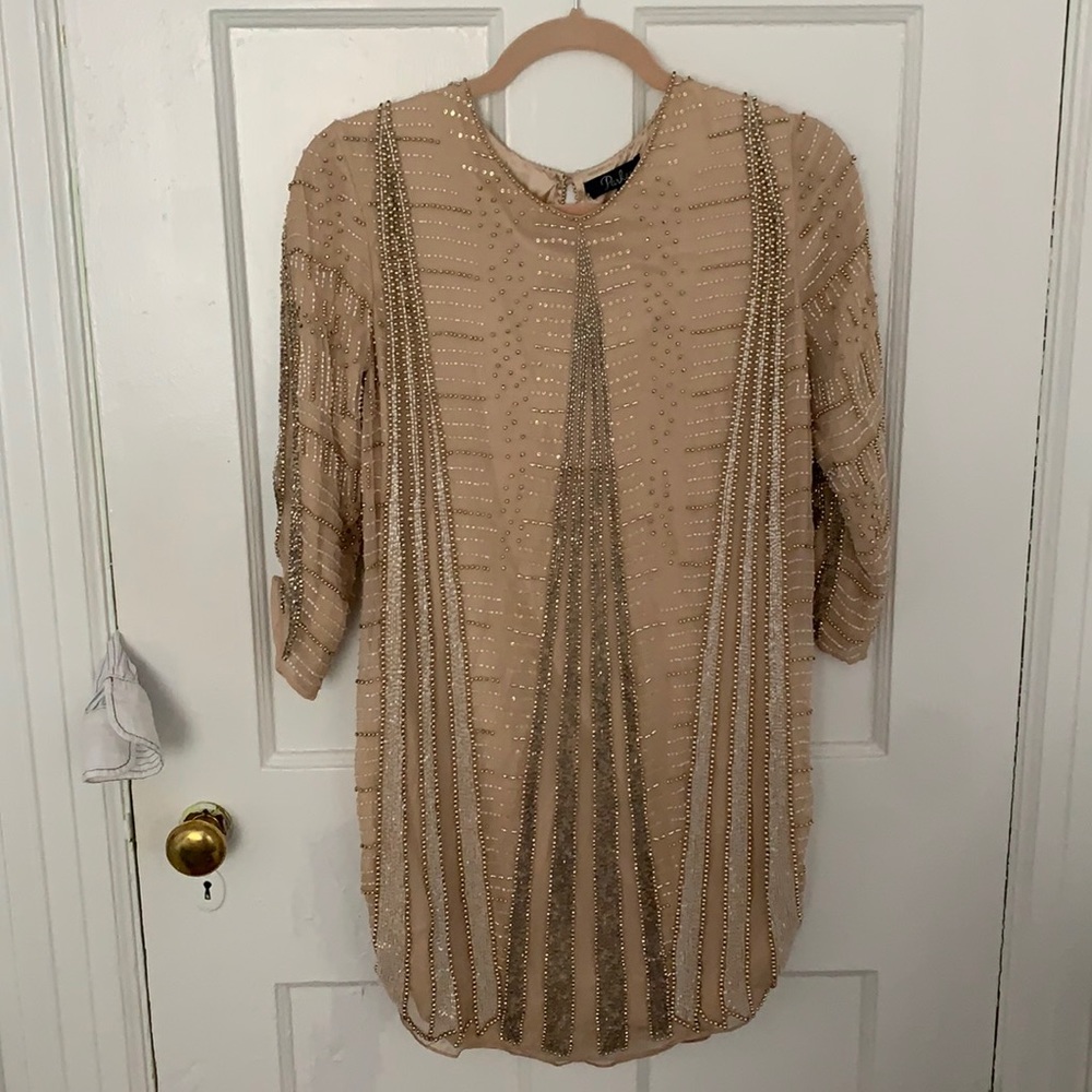 Parker beaded dress size 2